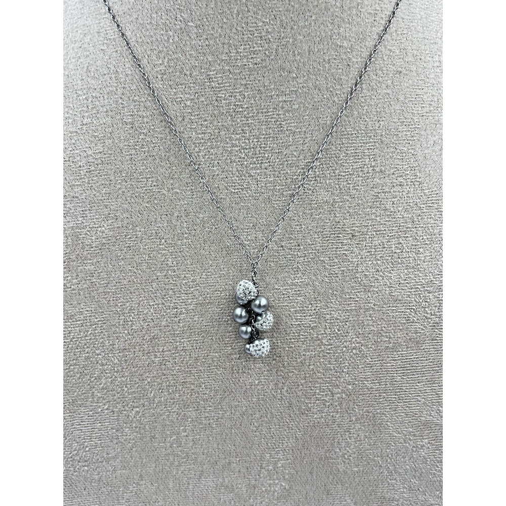 Swarovski Rumor Necklace and Earrings Set dangle cluster balls 1145704/1145703 - Picture 6 of 13